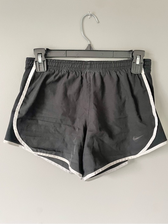 Nike Pants - Nike Lined Running Shorts Athletic Gym Training Black White 4” inseam Women's L